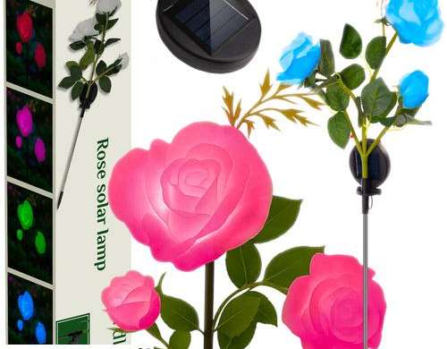 Solarlampe Rosette Gardlov 25282