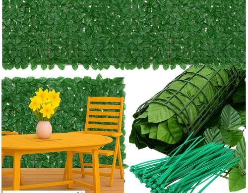 Żywopłot sztuczny na balkon 3x1m Gardlov 25343