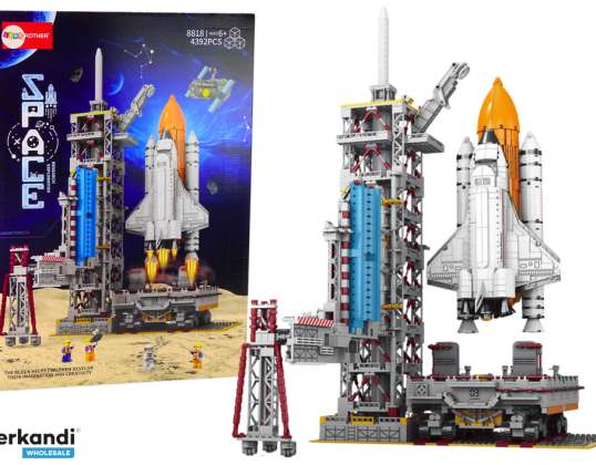 Súprava Kociek Kozmická Stanica Raketa Satelity 4392 El
