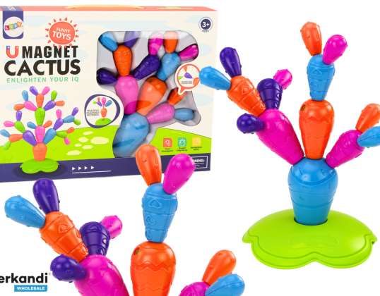 Magnetický Kaktus Konštrukčné Kocky 16 Elementov