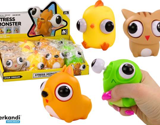 Antistressspielzeug Fröhliches Monster Knetball Sensorisch MIX