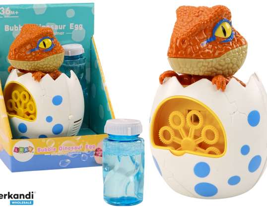 Såpeboblemaskin Dinosaur i Egg