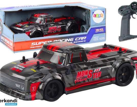 Zdalnie Sterowane Auto Pick Up RC 1:18 Gumowe Opony Czerwony