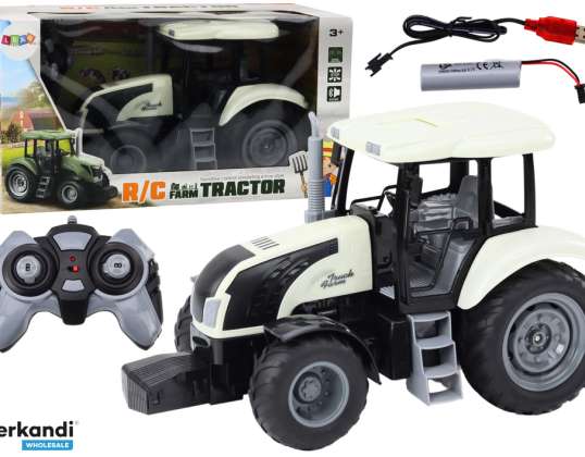 Дистанционно управляван RC трактор 2.4G Звучи бяло
