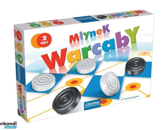 KER 04403 Gra warcaby/młynek
