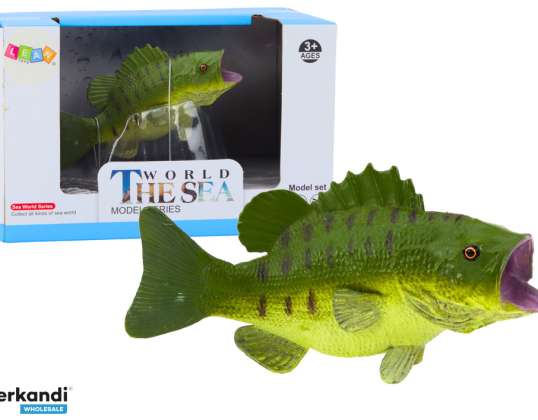 Figura hal Közönséges Sügér zöld 11 cm A világ állatai