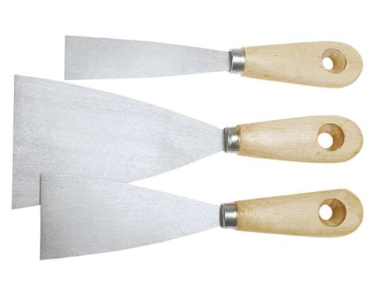 Maler-Spachtel 30 80 mm. Set 3 Stück.
