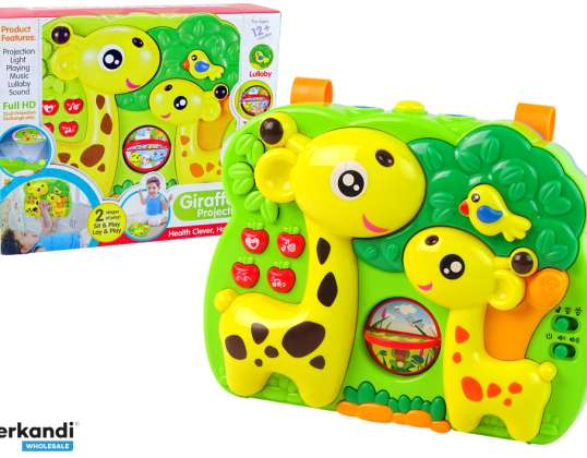 Projektor Kinderbett Panel Pendelleuchte Giraffe Sound