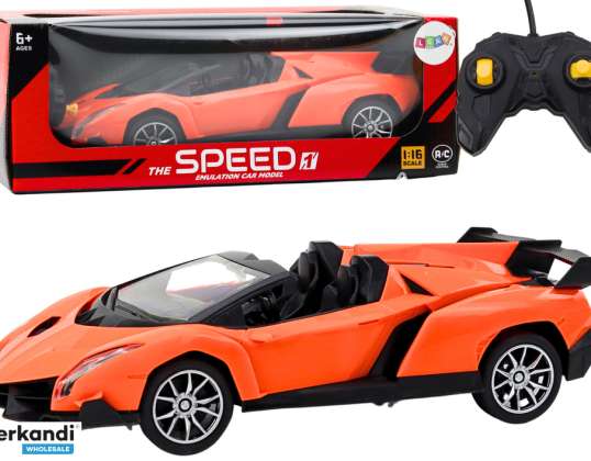 Remote Controlled Sport Car RC 1:16 Orange