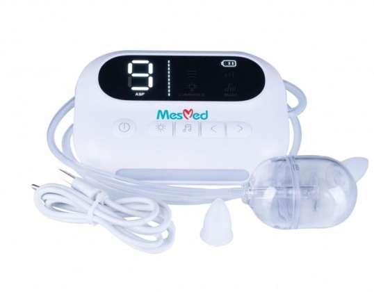 Aspirador nasal eletrônico mesmed mm 127 happinosek