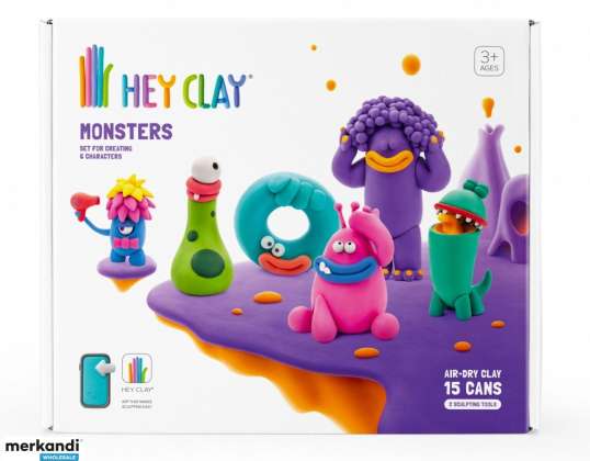 Muovimassa Hei Clay Set Hirviöt