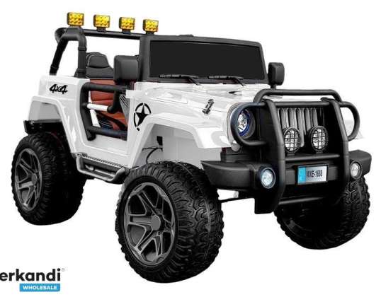 Auto na Akumulator WXE 1688 4x4 Biały STRONG