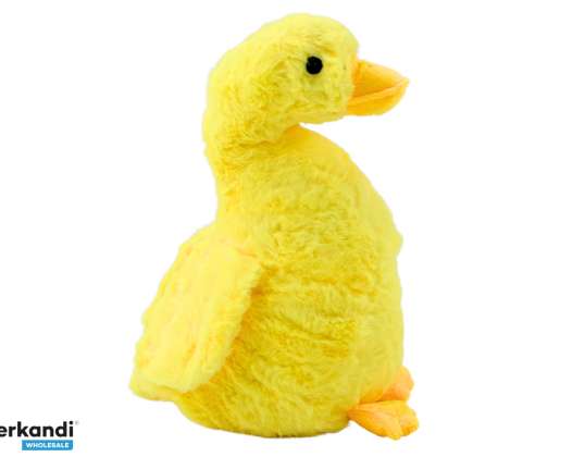 Geltonas pliušinės žąsies talismanas Cuddly Plush Duck 30cm