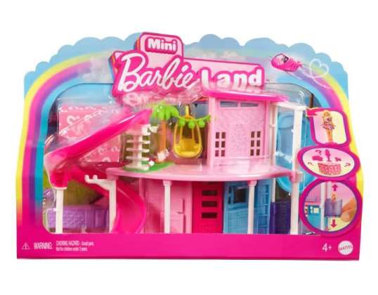 KER HYF44/HYF45 Barbie Barbieland Mini domeček a sada panenek
