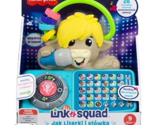 Zabawka edukacyjna link squad jak literki i słówka