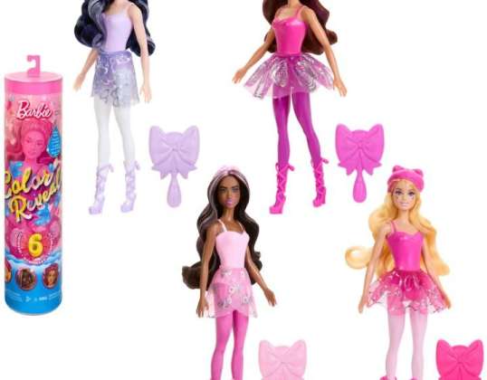Barbie-Puppen-Farbenthüllung Ballerina-Mix-Serie