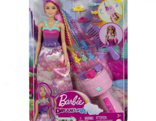 Barbie Puppe Dreamtopia Prinzessin verdrehte Highlights