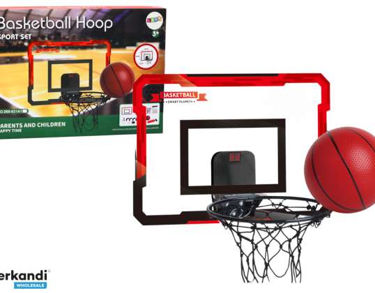 Cesta de Basquete para Crianças com Tabuleiro, Contador e Bola