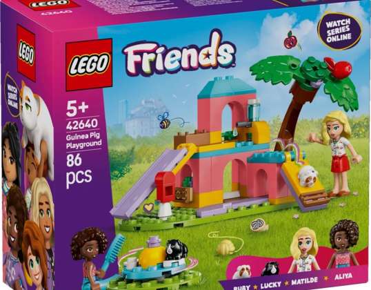 Klocki friends 42640 playground for guinea pigs