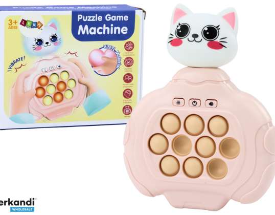 Game Pop It Kitten Pink Skill Console Sensory Pad Vibrations