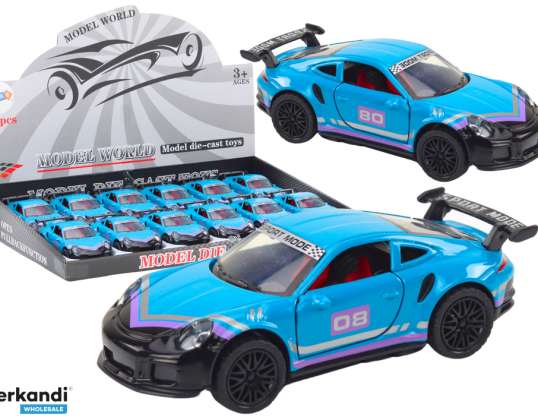 Auto Sport 1:32 Wrijving Aandrijving Metaal Turquoise