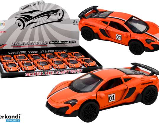 Sportwagen 1:32 Friction Drive Orange