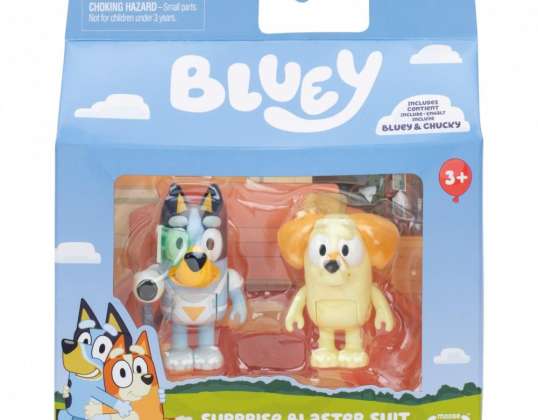 KER BLU17652 Bluey Action Figure 2 csomag