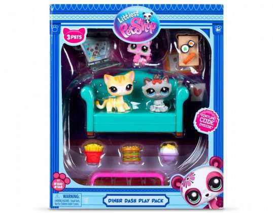Littlest Pet Shop G7 S3 Teaside Figuren-Set