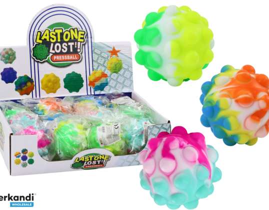 Palla Sensoriale Con Protrusioni Luminoso Colorato 6CM