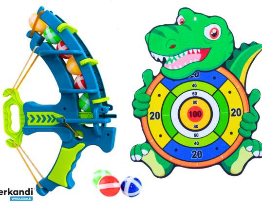 Escudo Bolas de Velcro Dragón Pistola Arco