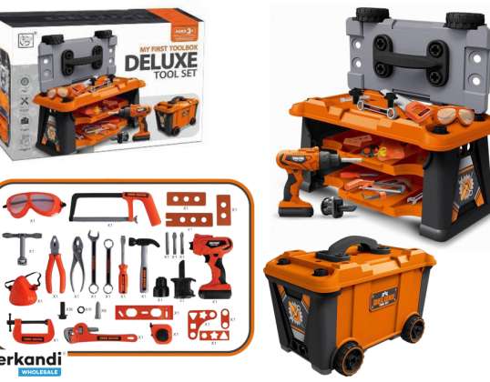 NEL 20279 doe-het-zelf kit gereedschapskist boormachine op batterijen