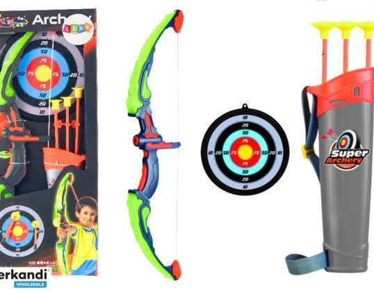 Archer Set Boog Doel Quiver Pijlen 3 Stuks Licht