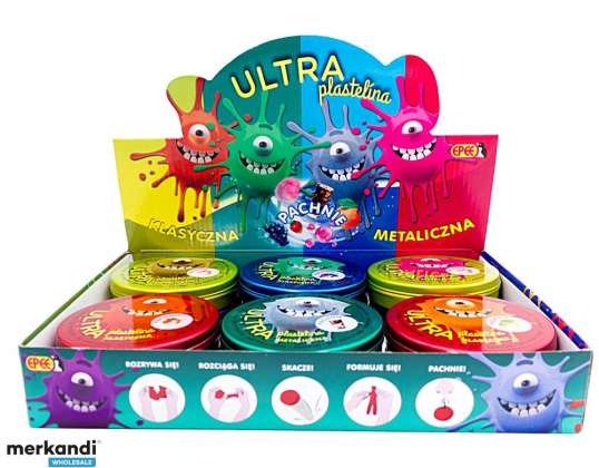 Ultra Scented Plastilin Display 12 Stück