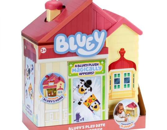 Bluey Surprise House Set with Stuffed Animal