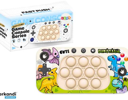 Spel Färdighetskonsol Pop It 4 Spellägen Dinosaurier