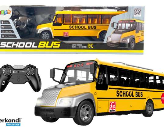Afstandsbediend Schoolbus RC Geel