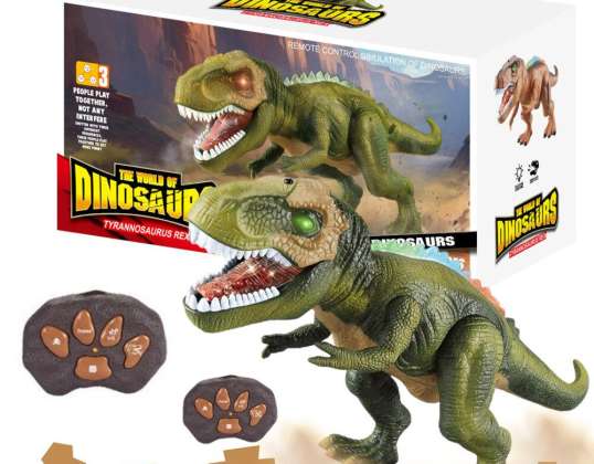 Dinosaurio T Rex Mando a distancia RC Light Sound