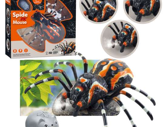 Araña Tarantula Control Remoto Infrarrojo Negra R/C ST
