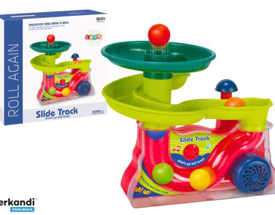 NEL 20538 Fontaine Toboggan Pour Balles Boules Sons Colorés
