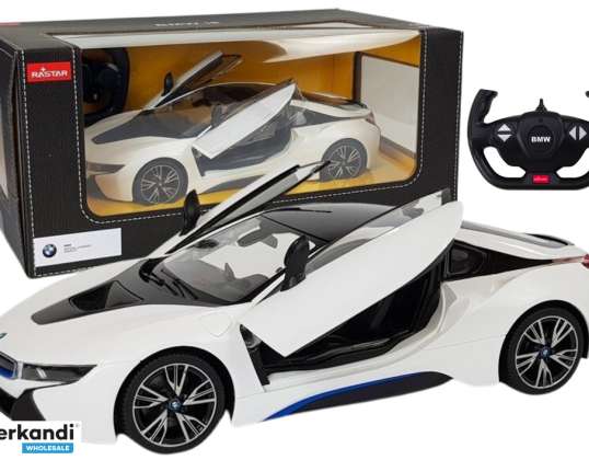 VOITURE R/C SPORT TÉLÉCOMMANDE BMW I8 RASTAR 1:14 blanc