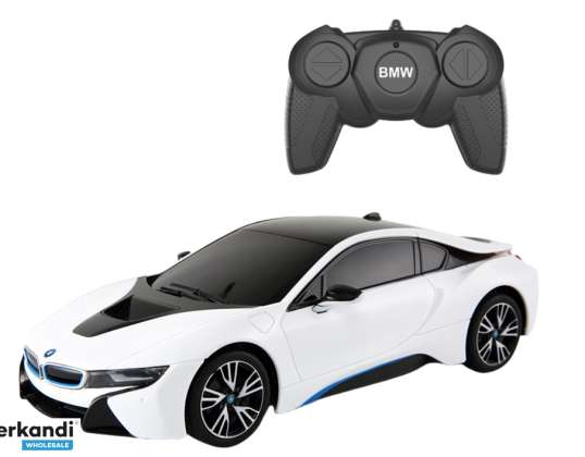 Auto RC 1:18 Rastar BMW I8 Wit