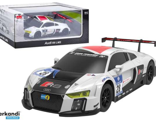 Авто R/C 1:24 Дистанционно Управляемый Спортивный AUDI R8 LMS Черно-Белый