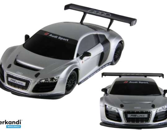 Авто R/C 1:24 Спортивное Управляемое С Радиоуправлением AUDI R8 LMS Серебристый