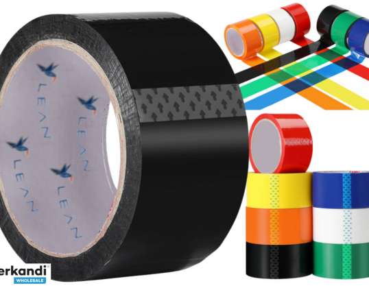 Ruban d'emballage acrylique noir 48/50Y