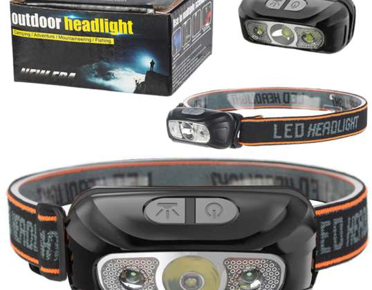 LED hoofdlamp waterdicht 6 verlichtingsmodi