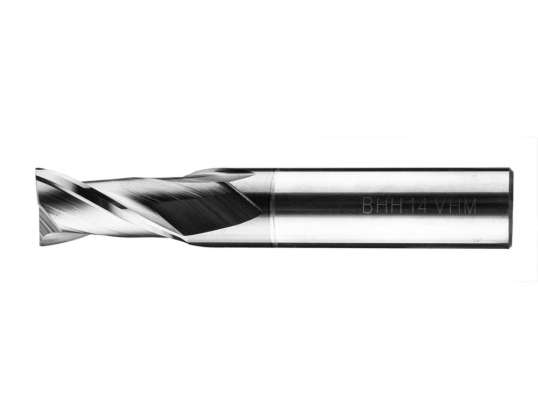 Carbide cutter Baildon DIN 6527 L FWP2L 14 mm. VHM TiAlN. Z2. 83 22 mm
