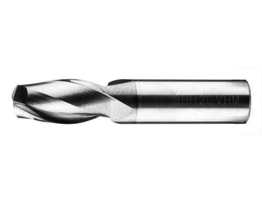 Hardmetalen fres Baildon DIN 6527 L FWP2L 16 mm. VHM TiAlN. Z2. 92 26 mm