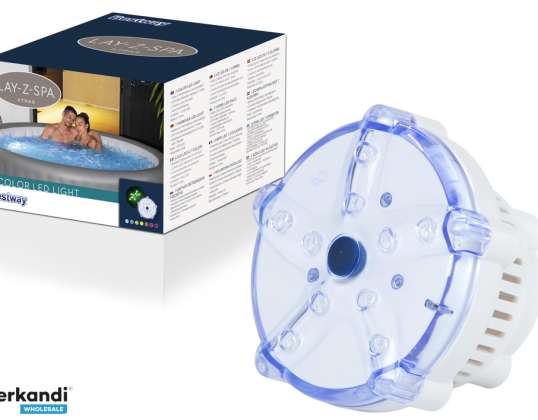 NEL 21124 Φως Πισίνας Spa Lay Με Spa LED 7 χρώματα Bestway 60303