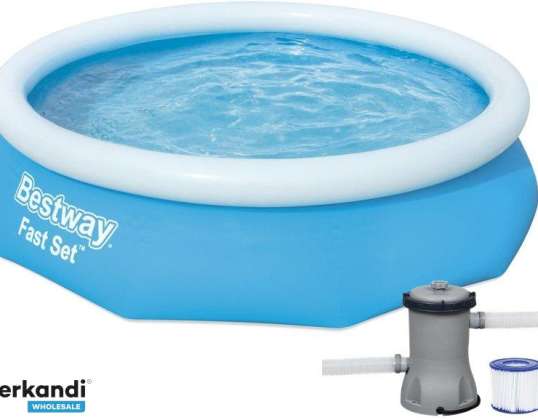 Piscina da giardino di espansione 305 x 76 cm Bestway Set 57270
