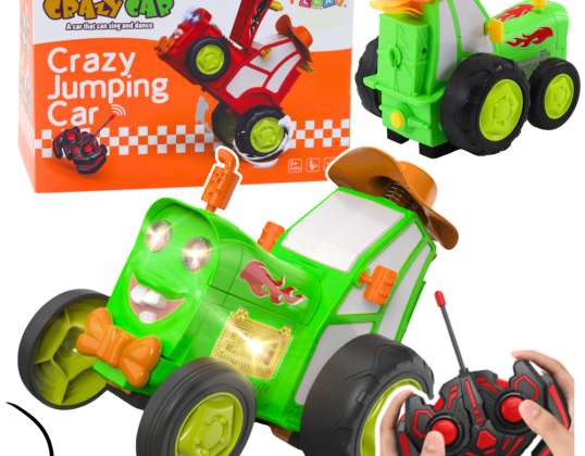 Tractor Saltarín Control Remoto R/C Verde